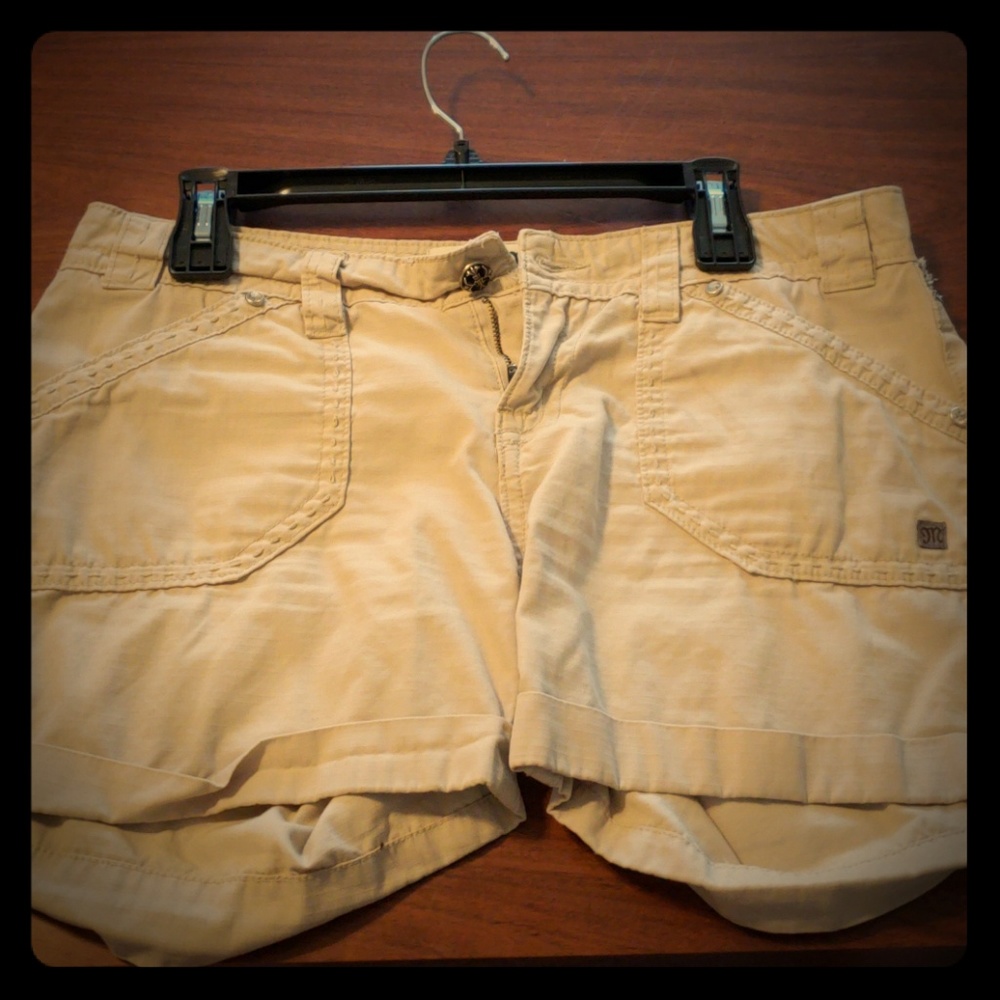 Miss Me Khaki Shorts